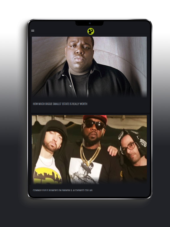 Thirsty for News iPad screenshot 2 - Entertainment app