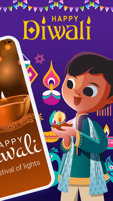Happy Diwali Greetings Screenshot
