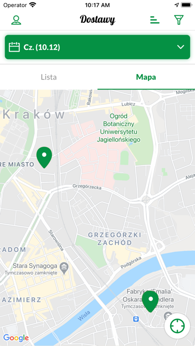 FitKurier dla kierowcy Screenshot