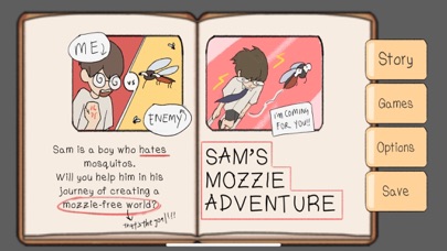 Sams Mozzie Adventure Screenshot