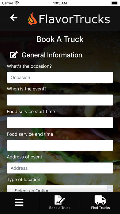 Flavor Trucks Screenshot