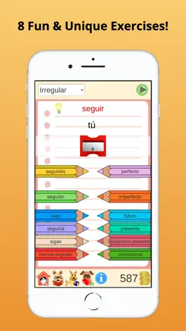 Game screenshot Verb Conjugations Spanish mod apk