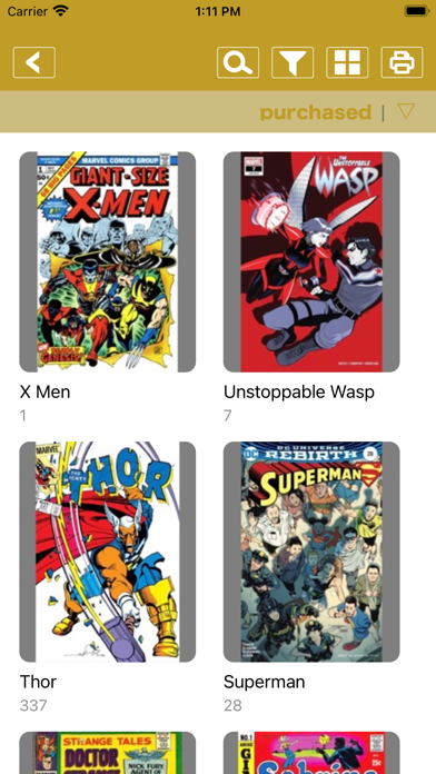 Screenshot #2 pour Comic Books Collector