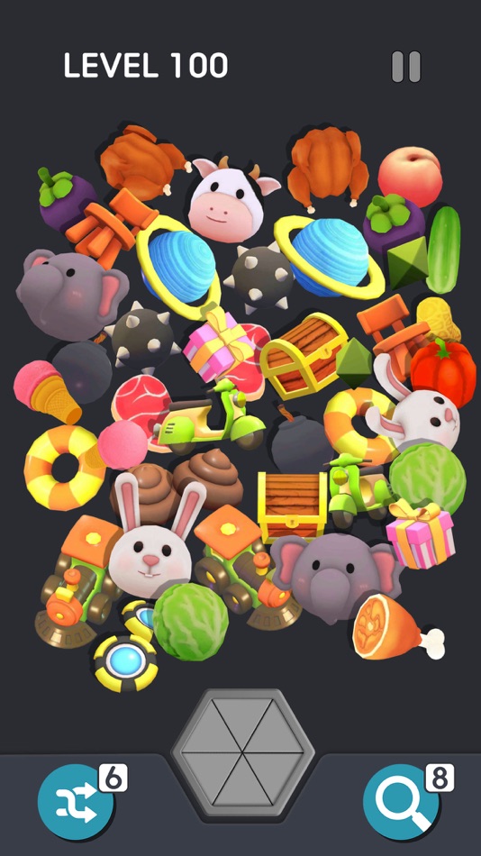 #6. Pair 3D: Matching Puzzle Game (iOS) 由: Quoc Thuan Mai