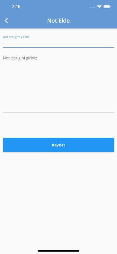 Çalışma - Ödev Programı