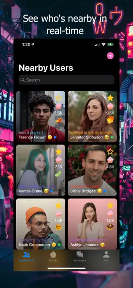 Game screenshot Snackchat - Nearby Chat mod apk