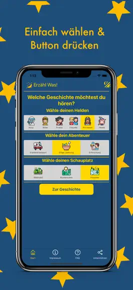 Game screenshot Erzähl Was! - Geschichten-App apk