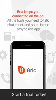 bria - voip softphone iphone screenshot 1