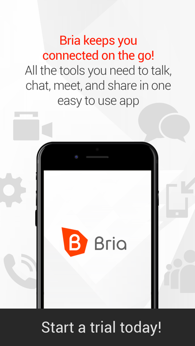 Bria - VoIP Softphone Screenshot