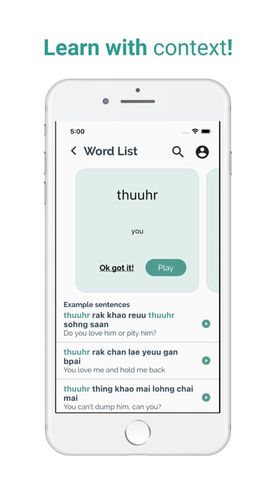 Learn Thai with Songs Screenshot