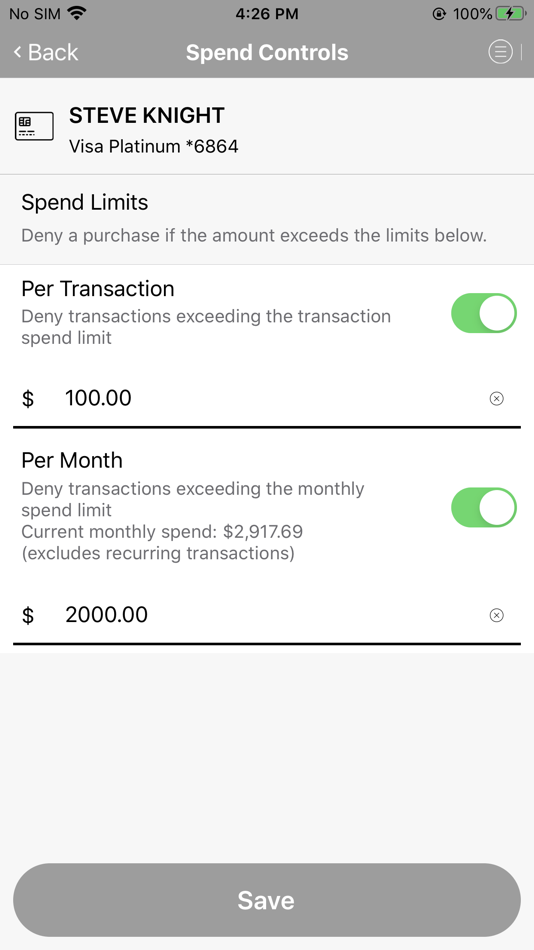 #5. ASB Card App (iOS) 由: American State Bank - Sioux Falls