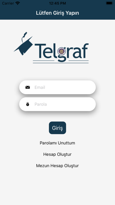 Screenshot #1 pour Telgraf Mobil