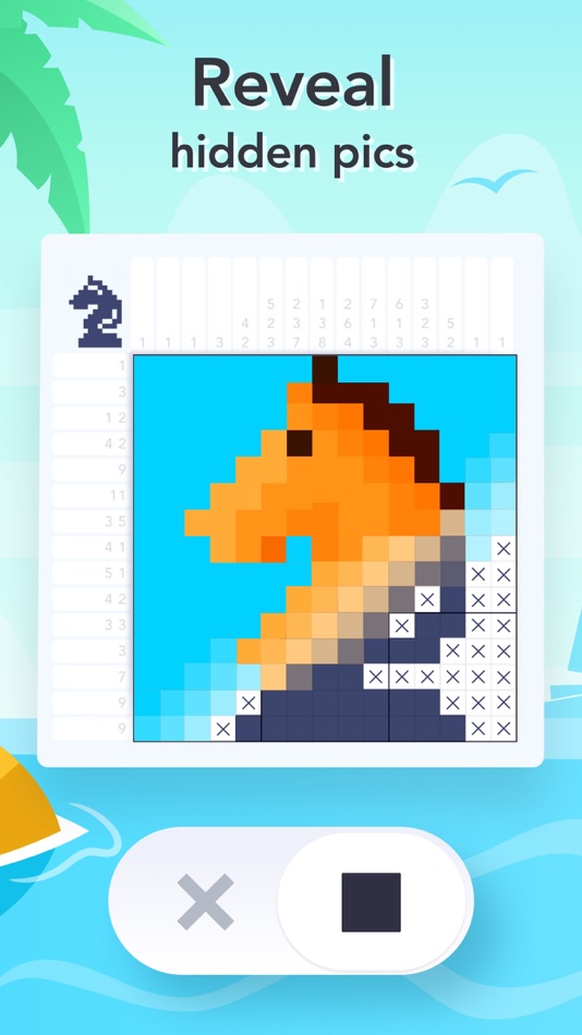 #1. Griddlers 1: Nonogram in Color (iOS) 来自: Severex