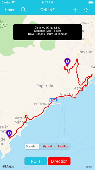 Screenshot #3 pour Amalfi Coast (Italy) Go Places