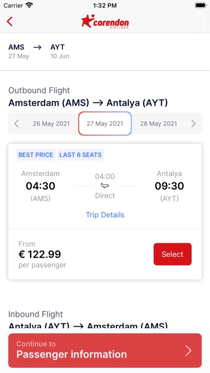 Corendon Airlines Book Flight by TURISTIK HAVA TASIMACILIK ANONIM SIRKETI
