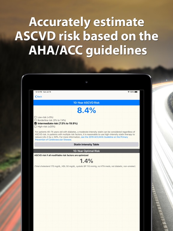 RapidASCVD: ASCVD Risk Calc screenshot 2