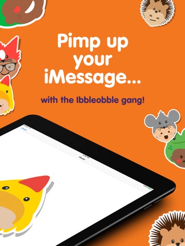 Ibbleobble Face Stickersのおすすめ画像2