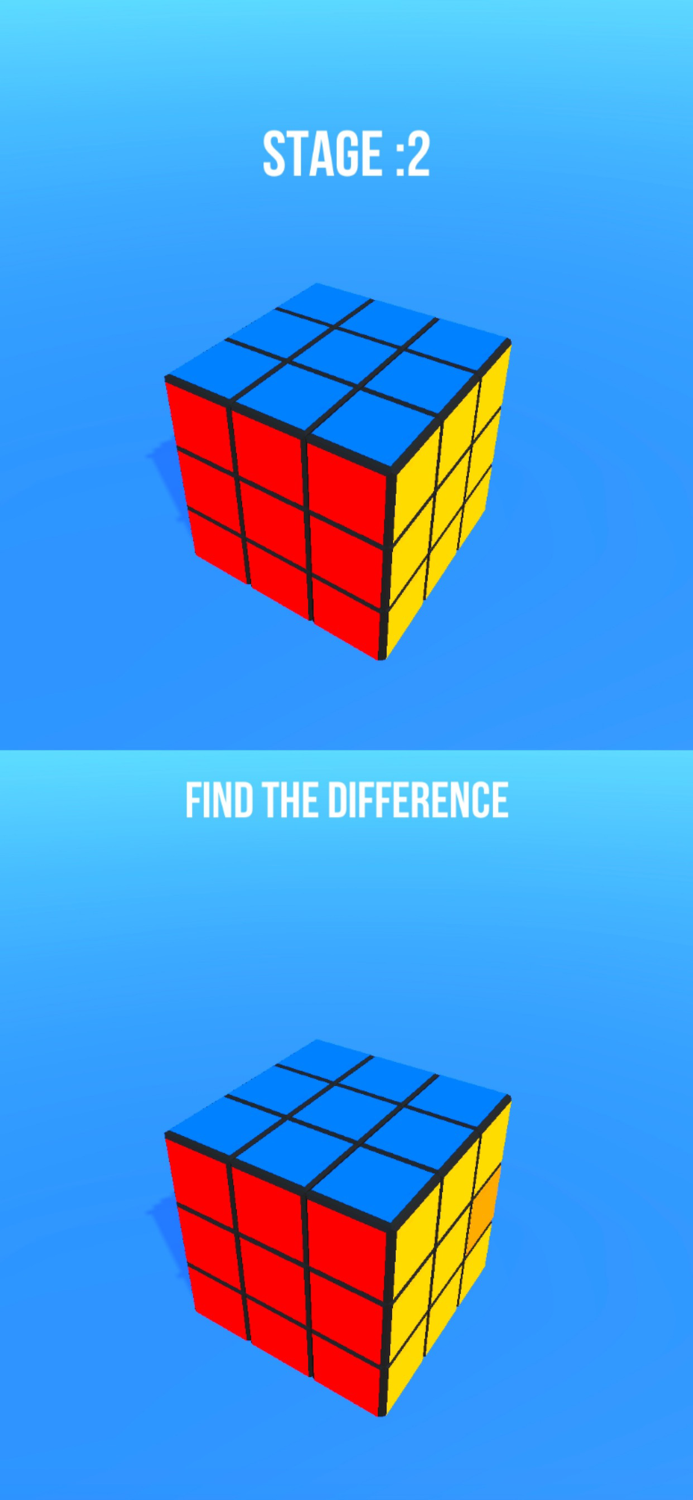 Find Diff 3D