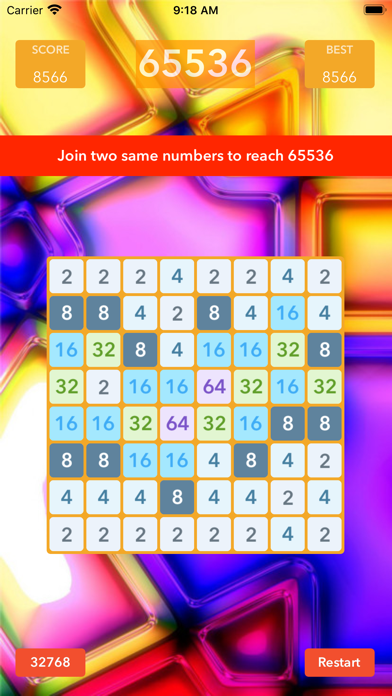 65536 Puzzle Screenshot