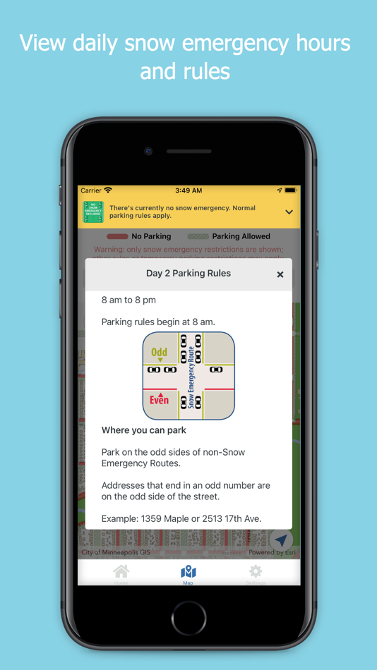 #4. Minneapolis Snow Emergency (iOS) 由: City of Minneapolis