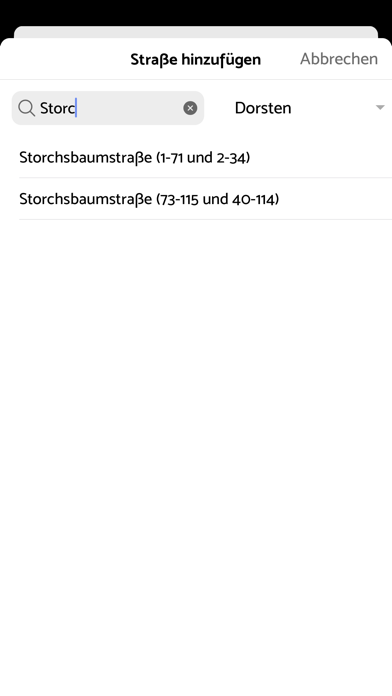 Müllkalender Screenshot