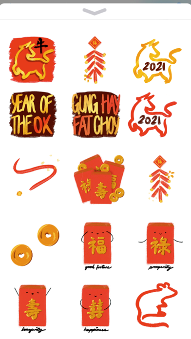 How to cancel & delete Gung Hay Fat Choy! Stickers from iphone & ipad 2