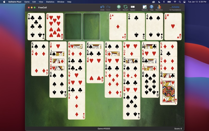 Screenshot #2 for Solitaire Plus!