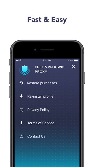 Full VPN & Wi-fi proxyのおすすめ画像5