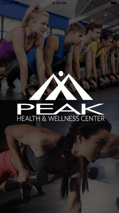 Peak Health & Wellness Center Screenshot