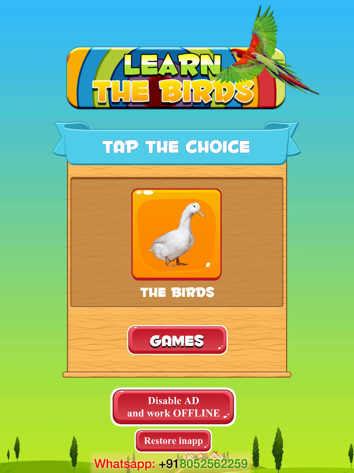 Learn the Birds Phonetic