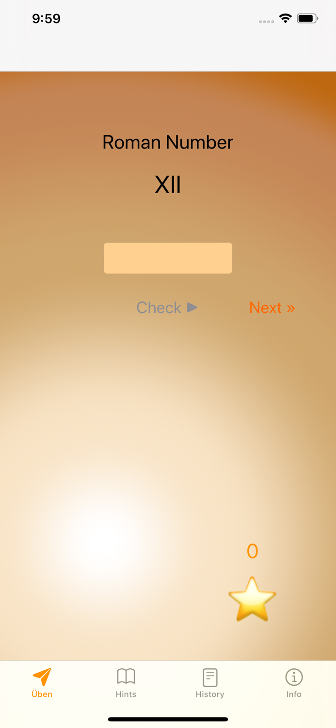 Üben - Roman Numbers