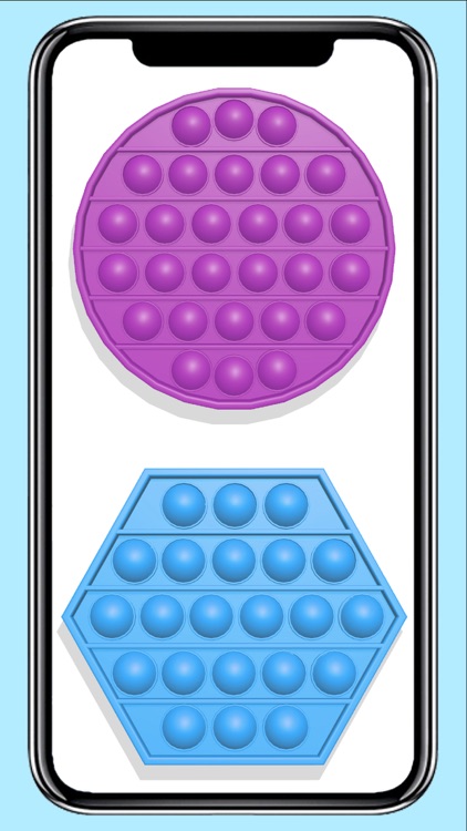Pop it fidget toy calming Game