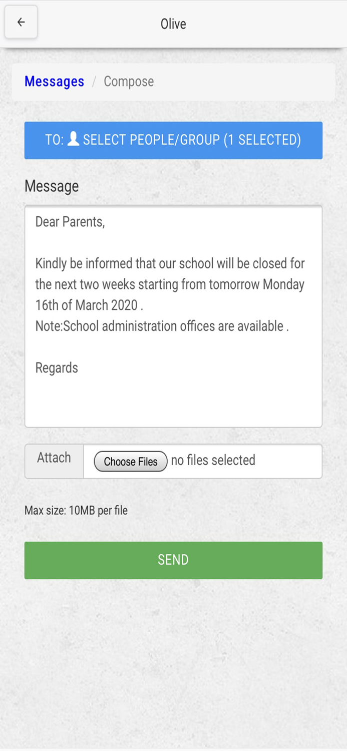 Olive - Learning Platform