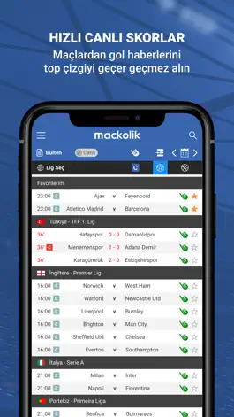 Game screenshot Mackolik Canlı Sonuçlar mod apk