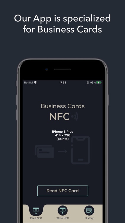 NFC Business Card - Read Write screenshot-0