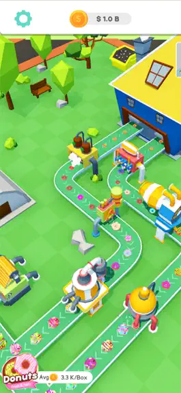 Game screenshot Idle Donut Factory apk