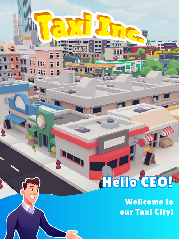 Screenshot #4 pour Taxi Inc. - Idle City Builder