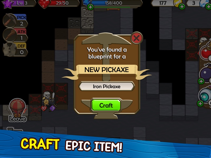 Mine Quest: Crash the Boss RPG screenshot 8