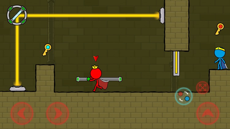 Red & Blue Stickman screenshot-4