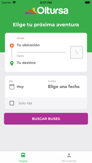 Oltursa Móvil Screenshot