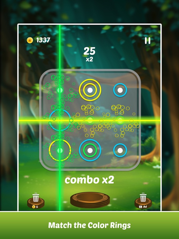Screenshot #6 pour Color Rings Puzzle for all age