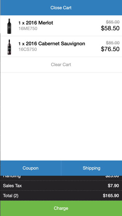 WineDirect POS Screenshot