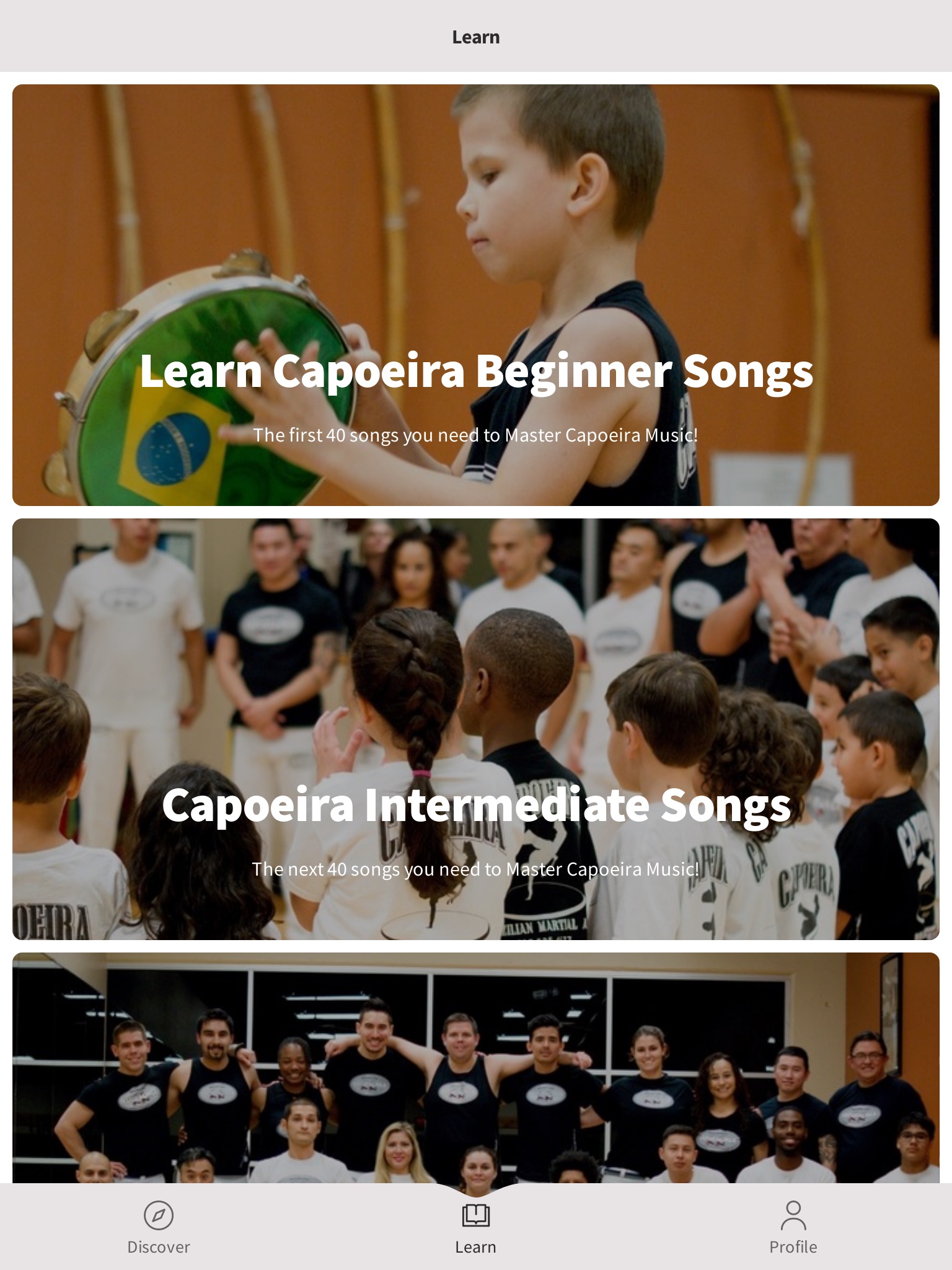 Learn Capoeira Music screenshot 2