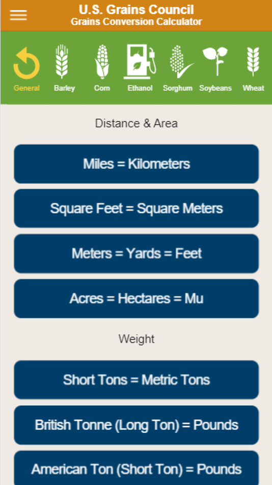 USGC Grains Calculator (iOS) Podle: Matrix Group International, Inc USGC Grains Calculator (iOS) Podle: Matrix Group International, Inc