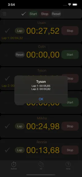 Game screenshot ZiadaTime - multi-stopwatch apk