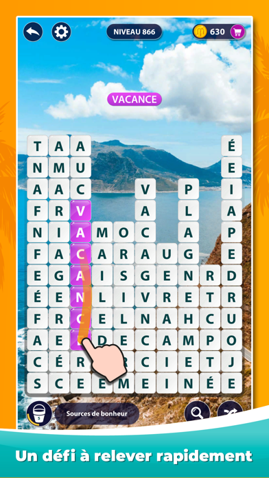 Screenshot #2 pour Surf des Mots - Jeu de mots