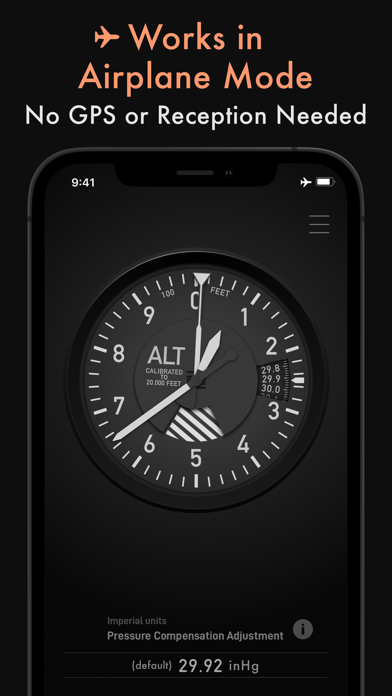 Screenshot #2 pour Pilot: Aviation Altimeter