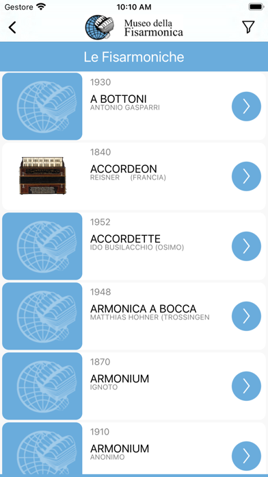 Museo della Fisarmonica Screenshot