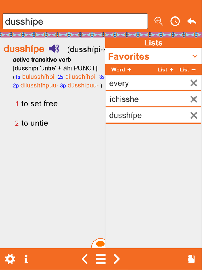 Crow Mobile Dictionary