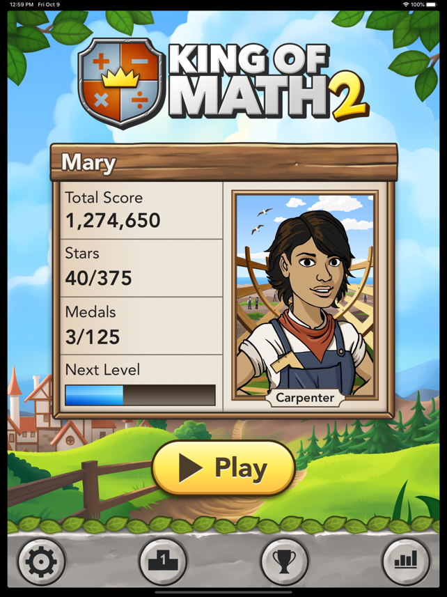 King of Math 2: Full Game Screenshot